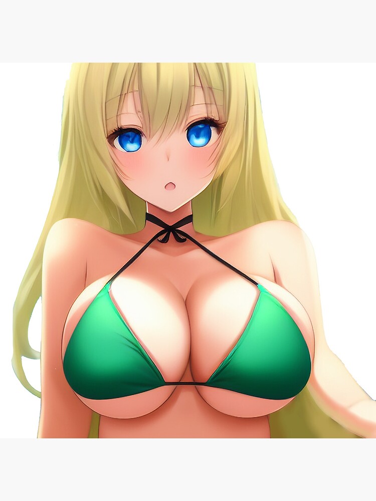 Anime girl bikini