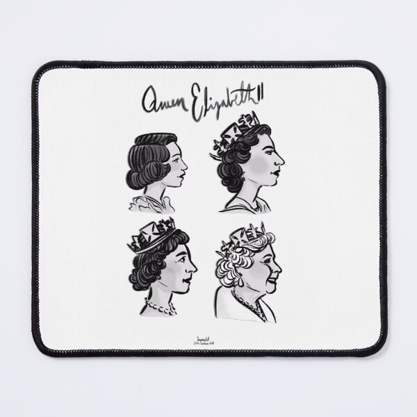 Item preview, Elegant Queen Elizabeth II Illustration designed and sold by Susannah N..