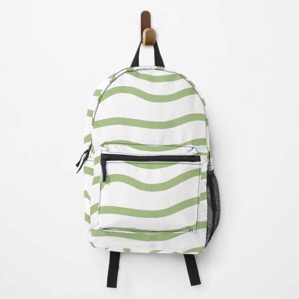 Item preview, Green & White Vertical Stripes Essentials & Prdoucts. designed and sold by Kalash12.