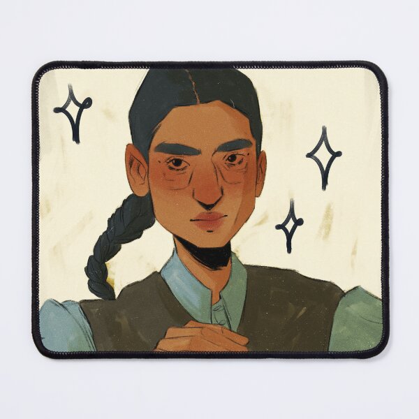 Item preview, inej ghafa - blue version designed and sold by macedraws.