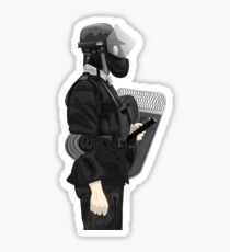 Riot Police Sticker