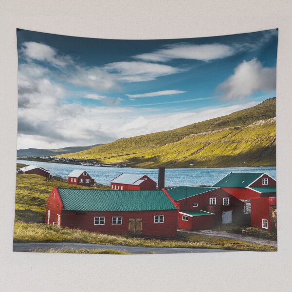 Item preview, typical faroean houses designed and sold by franckreporter.