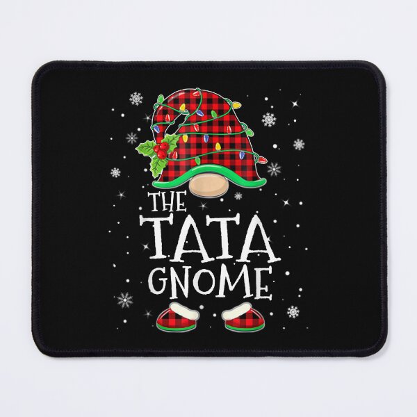 Item preview, Tata Gnome Red Plaid Matching Family Christmas Pajama designed and sold by Isabelsutton.