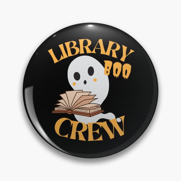 Item preview, Library boo crew, cute library halloween design designed and sold by reka88.