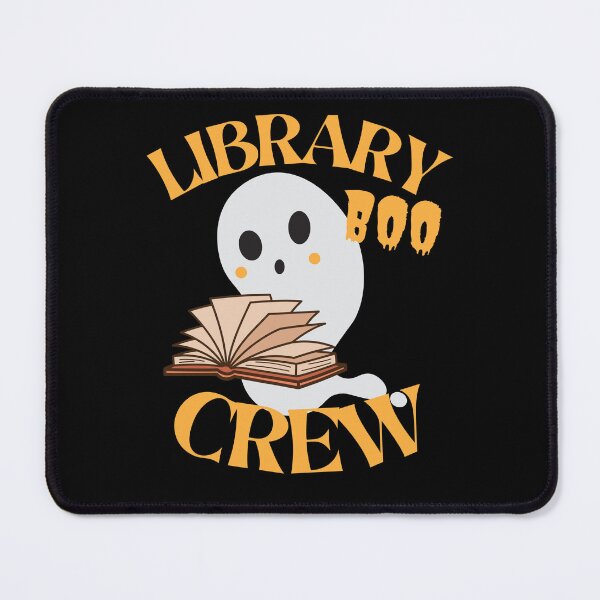 Item preview, Library boo crew, cute library halloween design designed and sold by reka88.