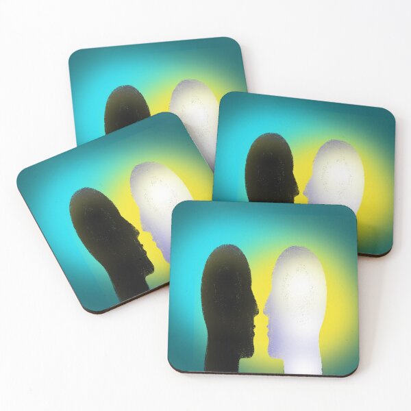 Item preview,  Blue Green Spiritual Soulmate Art designed and sold by Tamas Das.