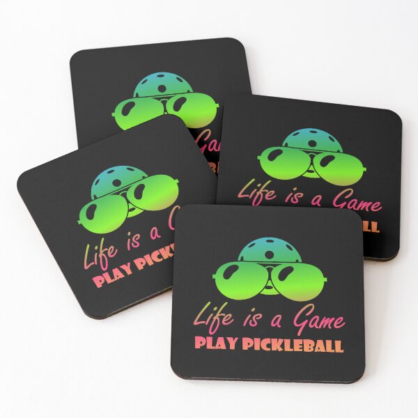 Item preview, Life is a Game, Play Pickleball - Funny Pickleball Quote designed and sold by WisdomInspired.