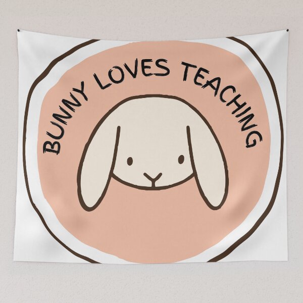 Item preview, Some bunny loves teaching  designed and sold by Harsh  Katariya.