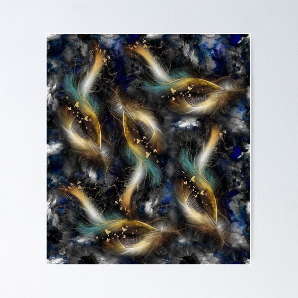 Item preview, Feather cloud designed and sold by DERYA AKINCI.