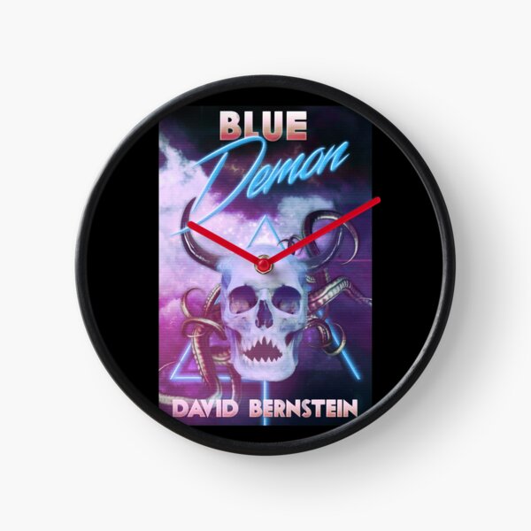 Sinister Grin Press Blue Demon Clock