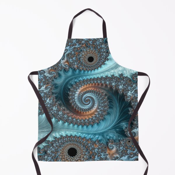Item preview, Feathery Flow Blue Geometric Art designed and sold by Jillianamatt.
