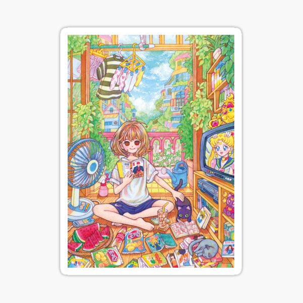 Item preview, summer vacation designed and sold by rowonart.