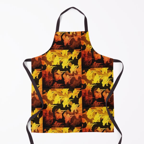 Item preview, Camouflage Militaria - Pattern design of soldiers on camouflage background. designed and sold by Clifford Hayes.