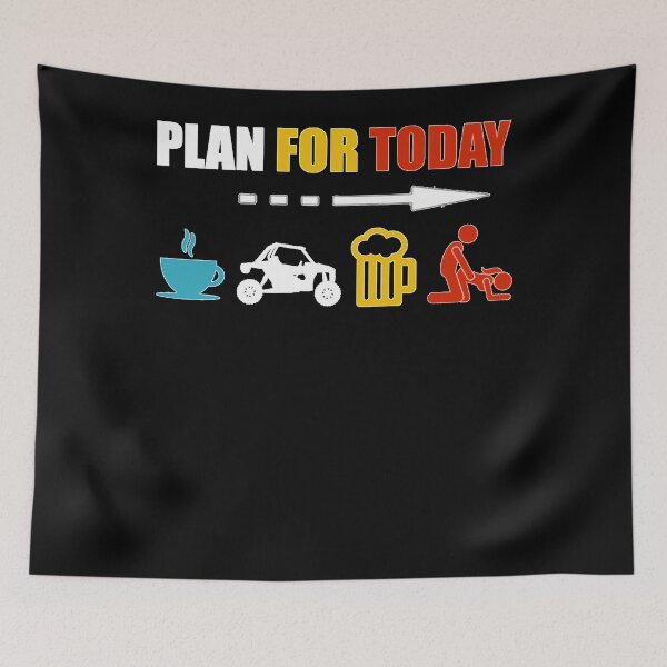 Item preview, Plan For Today - Coffee SXS Beer Get Lucky  designed and sold by BRIANSODERBERG.