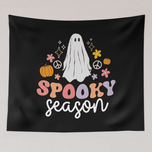 Item preview, Vintage Halloween Costume with Groovy Ghost Spooky Season designed and sold by ohmier.