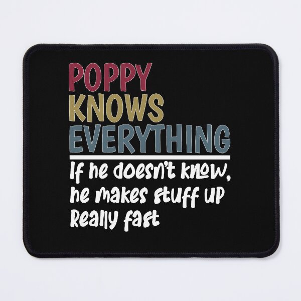 Item preview, POPPY KNOWS EVERYTHING designed and sold by BRIANSODERBERG.
