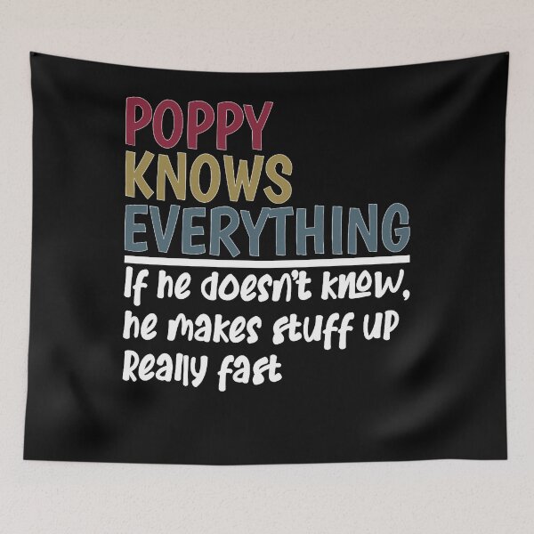 Item preview, POPPY KNOWS EVERYTHING designed and sold by BRIANSODERBERG.