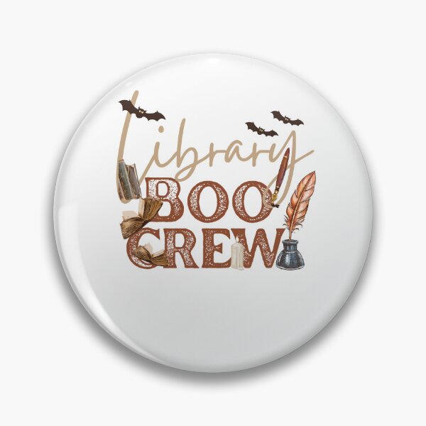 Item preview, Library boo crew, cute library halloween design designed and sold by reka88.