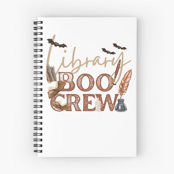 Item preview, Library boo crew, cute library halloween design designed and sold by reka88.