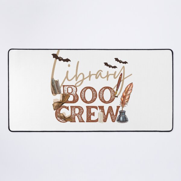 Item preview, Library boo crew, cute library halloween design designed and sold by reka88.
