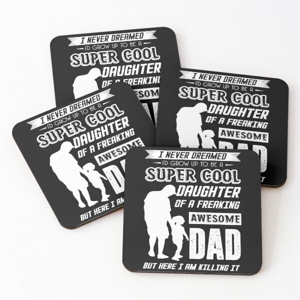 Item preview, Grow Up To Be A Super Cool Daughter designed and sold by UnknownArtistt.