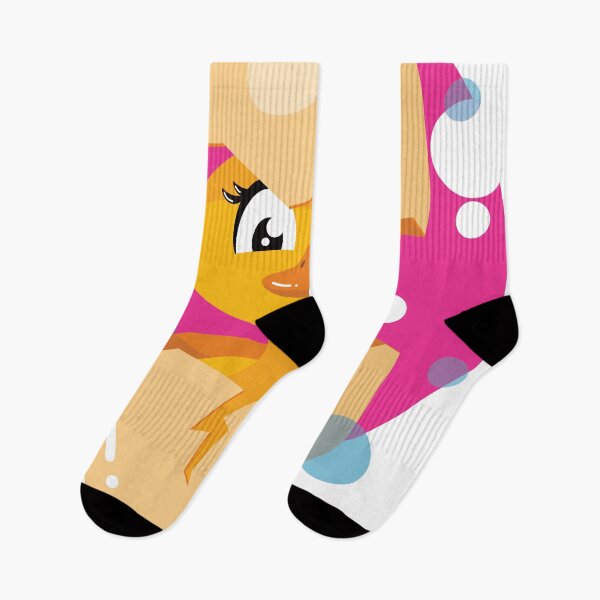 Item preview, cute colorful duck breaking out of her eggshell pink designed and sold by TurnEffect.