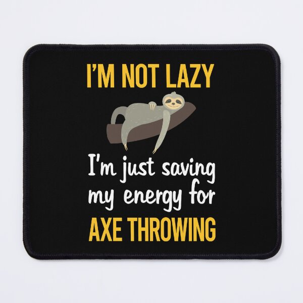Item preview, Saving Energy Axe Throwing designed and sold by RogersFried.