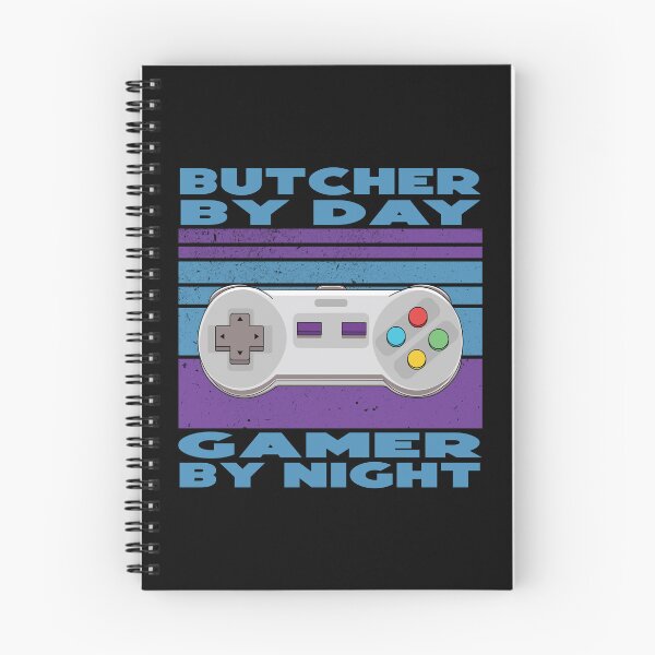 Item preview, Butcher by day gamer by night, funny games lovers, job, humor, joke, meme, gamer worker designed and sold by SGS-.