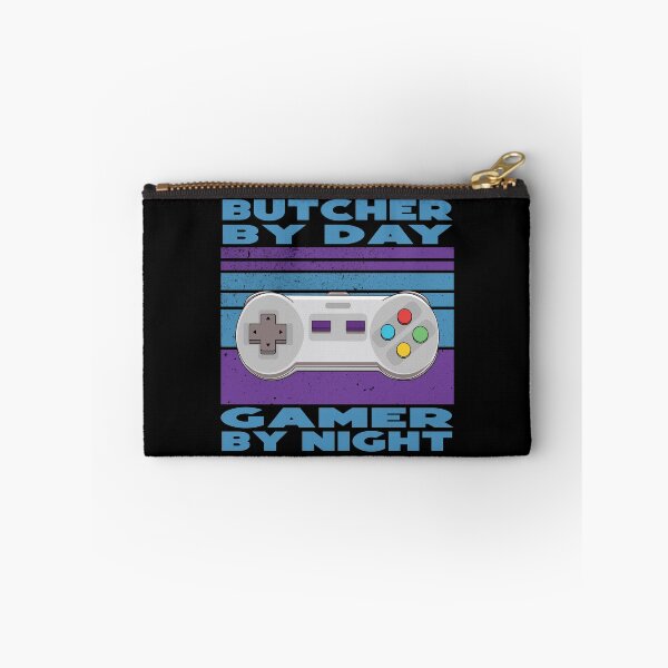 Item preview, Butcher by day gamer by night, funny games lovers, job, humor, joke, meme, gamer worker designed and sold by SGS-.
