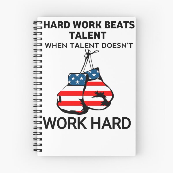 Item preview,  Boxing : Hard work beats talent when talent doesn't work hard , motivation  designed and sold by Itaxi.