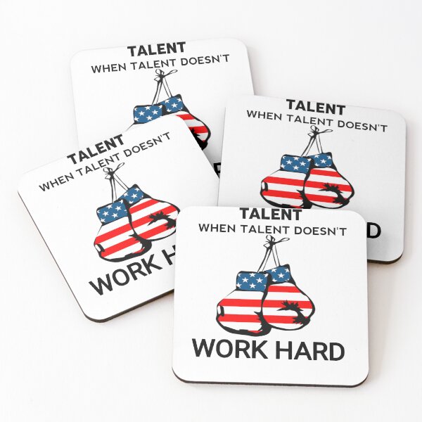 Item preview,  Boxing : Hard work beats talent when talent doesn't work hard , motivation  designed and sold by Itaxi.