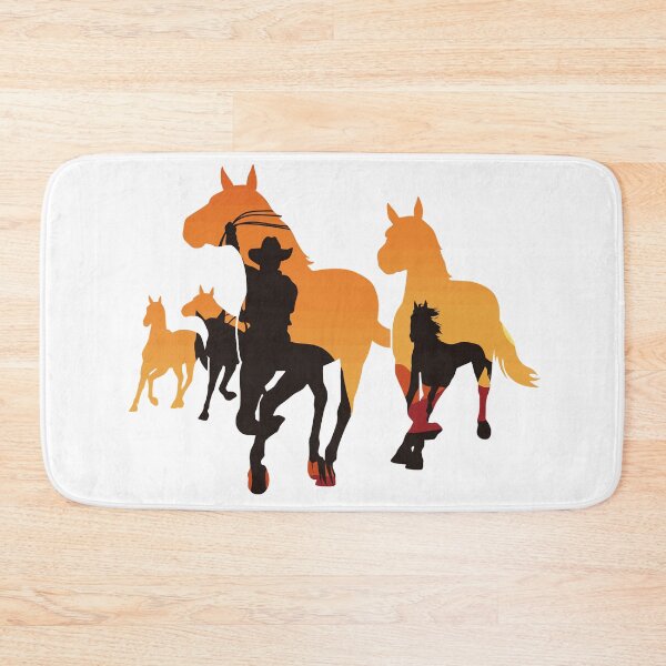 Item preview, Cowboy galloping horses designed and sold by Brownies22.