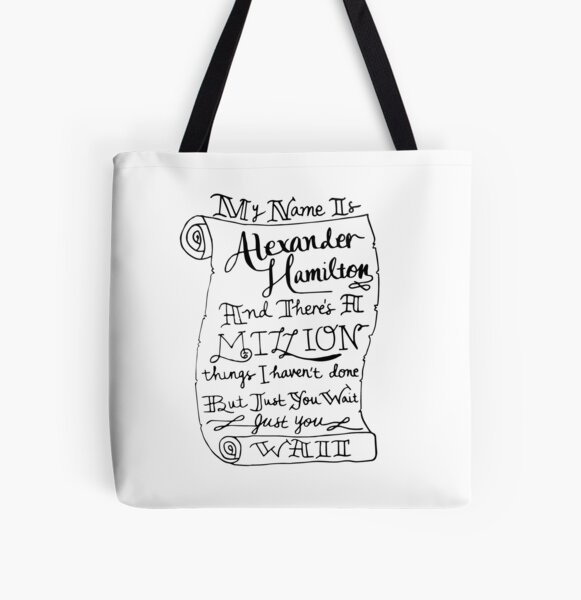 Hamilton Tote Bag, Hamilton Musical, Hamilton Jute Bag, Alexander Hamilton, Hamilton  Gifts, Hamilton Merch, Hamilton Quote, Hamilton Totes 