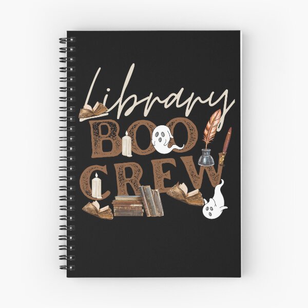 Item preview, Library boo crew, cute library halloween design designed and sold by reka88.