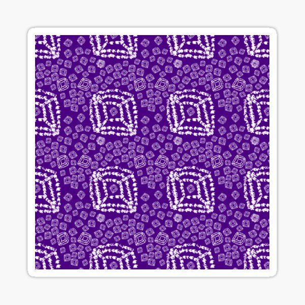 Item preview,  Modern Indigo Kanoko Shibori Tie Dye Pattern  designed and sold by Tamas Das.