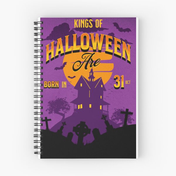 Aperçu de l'œuvre les rois d'halloween sont nés en octobre créée et vendue par bobe1design.
