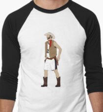 Camiseta ¾ bicolor para hombre Cowboy Manu