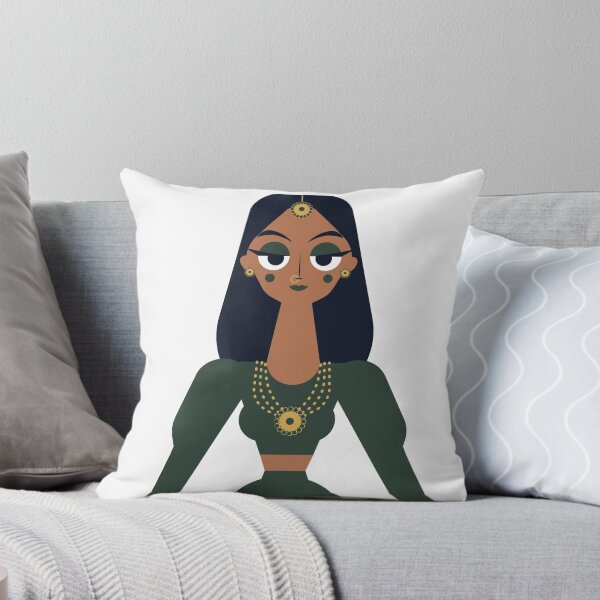 Aperçu de l'œuvre fille indienne créée et vendue par BNS-ART.