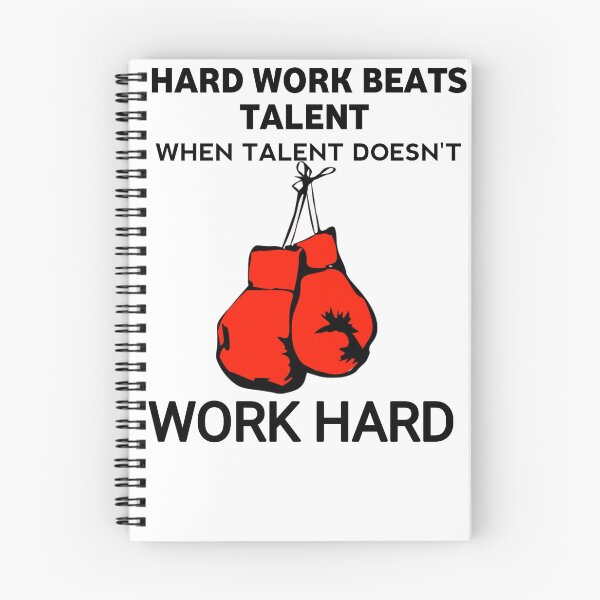 Item preview, Boxing : Hard work beats talent when talent doesn't work hard , motivation  designed and sold by Itaxi.