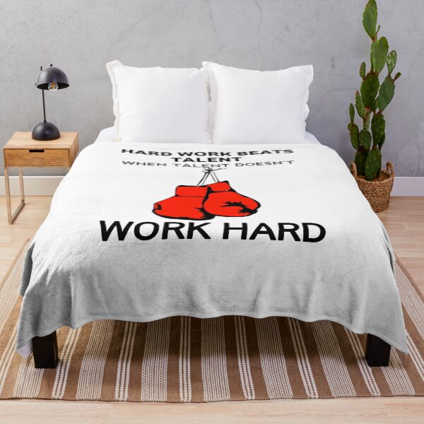 Item preview, Boxing : Hard work beats talent when talent doesn't work hard , motivation  designed and sold by Itaxi.