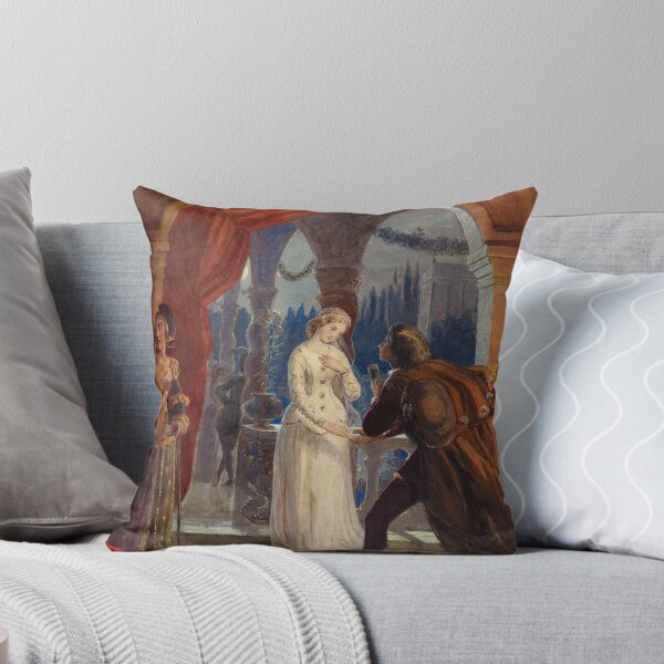 Item preview, Vintage Romeo and Juliet Painting (1861) designed and sold by BravuraMedia.