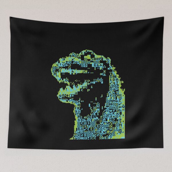 Item preview, Giant Lizard ASCII Graphic designed and sold by SIERRAGERALDINE.