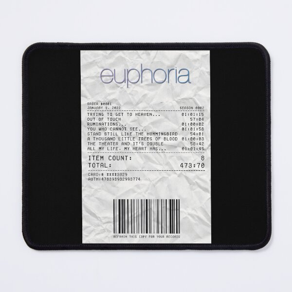 Item preview, Euphoria Season 2 Receipt designed and sold by d-obsession-k.