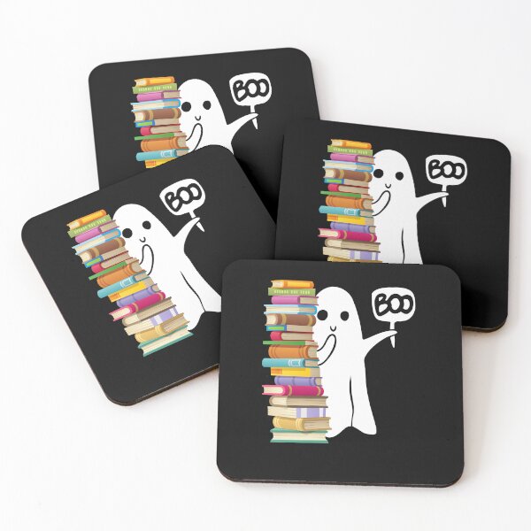 Item preview, Library boo crew, cute library halloween design designed and sold by reka88.
