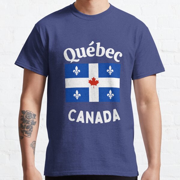 Quebec Canada Maple Leaf Classic T-Shirt