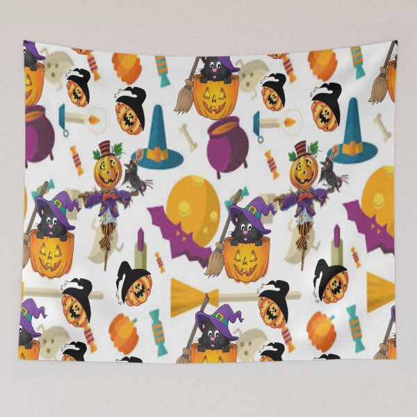 Item preview, Halloween Vibes, Lettering Design, Halloween Lettering Spooky Halloween kawaii fun design, Vintage Halloween, Kawaii Carved Pumpkin Vibes,Witches Brew And All Things Halloween designed and sold by Adri Barnard.