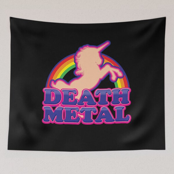 Item preview, Death Metal Unicorn designed and sold by TheFlying6.