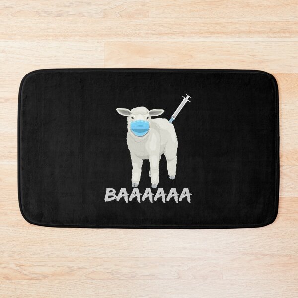 Item preview, Sheep or sheeple anti   vaccine or vax and facemask Essential   designed and sold by FranTita5.