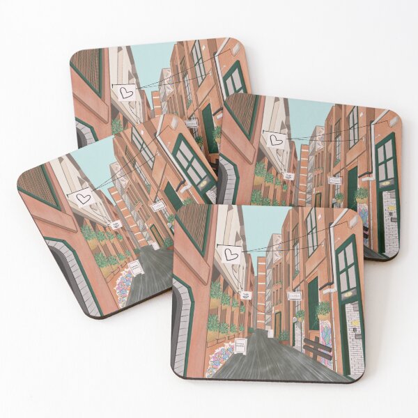 Item preview, Melbourne Laneways designed and sold by HoopByEm.