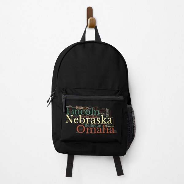 Item preview, Nebraska Map and Cities designed and sold by labatchino10.